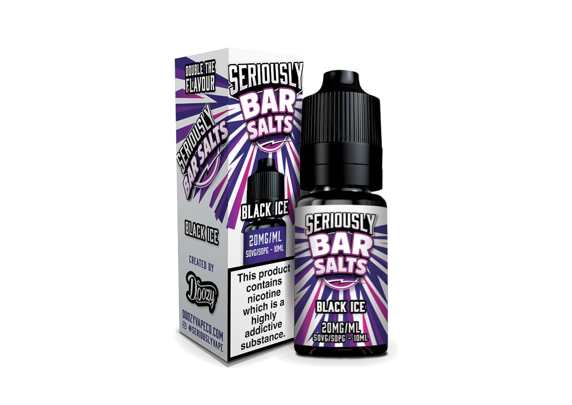 Seriously bar salts black ice 10ml
