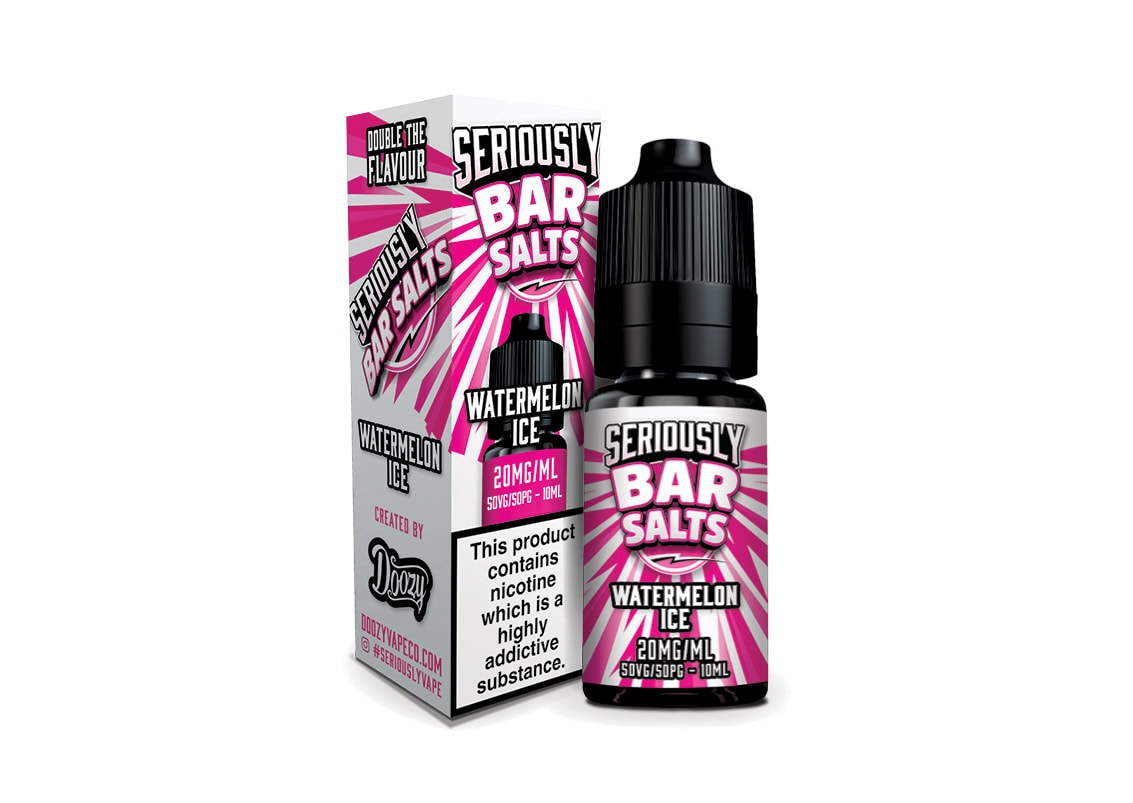 Seriously bar salts watermelon ice