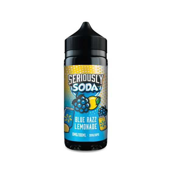 Seriously soda blue razz lemonade 100ml