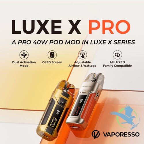 The brilliant Vaporesso Luxe X Pro Pod Kit
