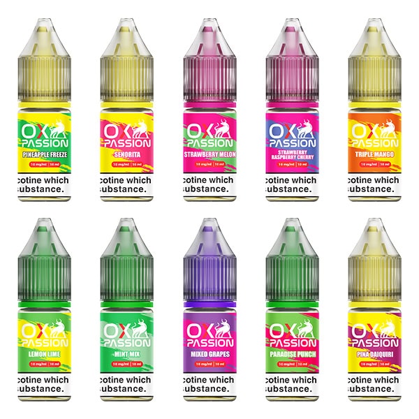OX Passion Nic Salts 10mg