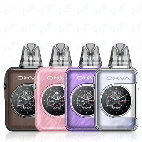 a group image of the oxva xlim sq pro 2 vape kit